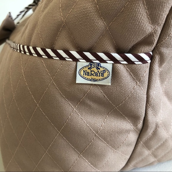 Hand made from Thailand quilted travel Tote - Picture 6 of 7